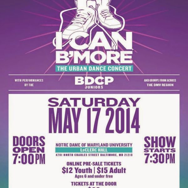 I Can B’More | The Urban Dance Concert
