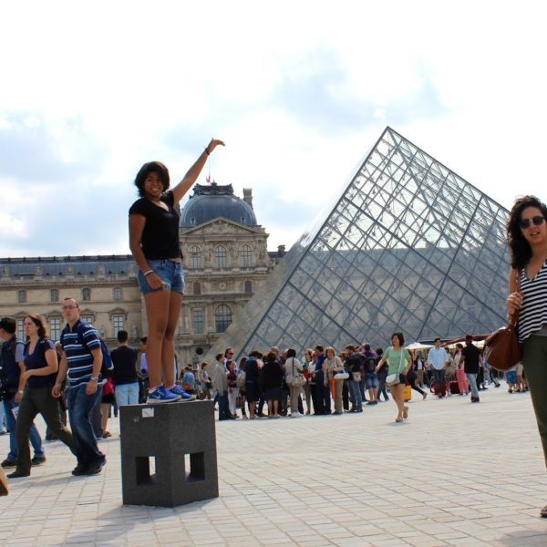 We Went To The Louvre During Peak Season…