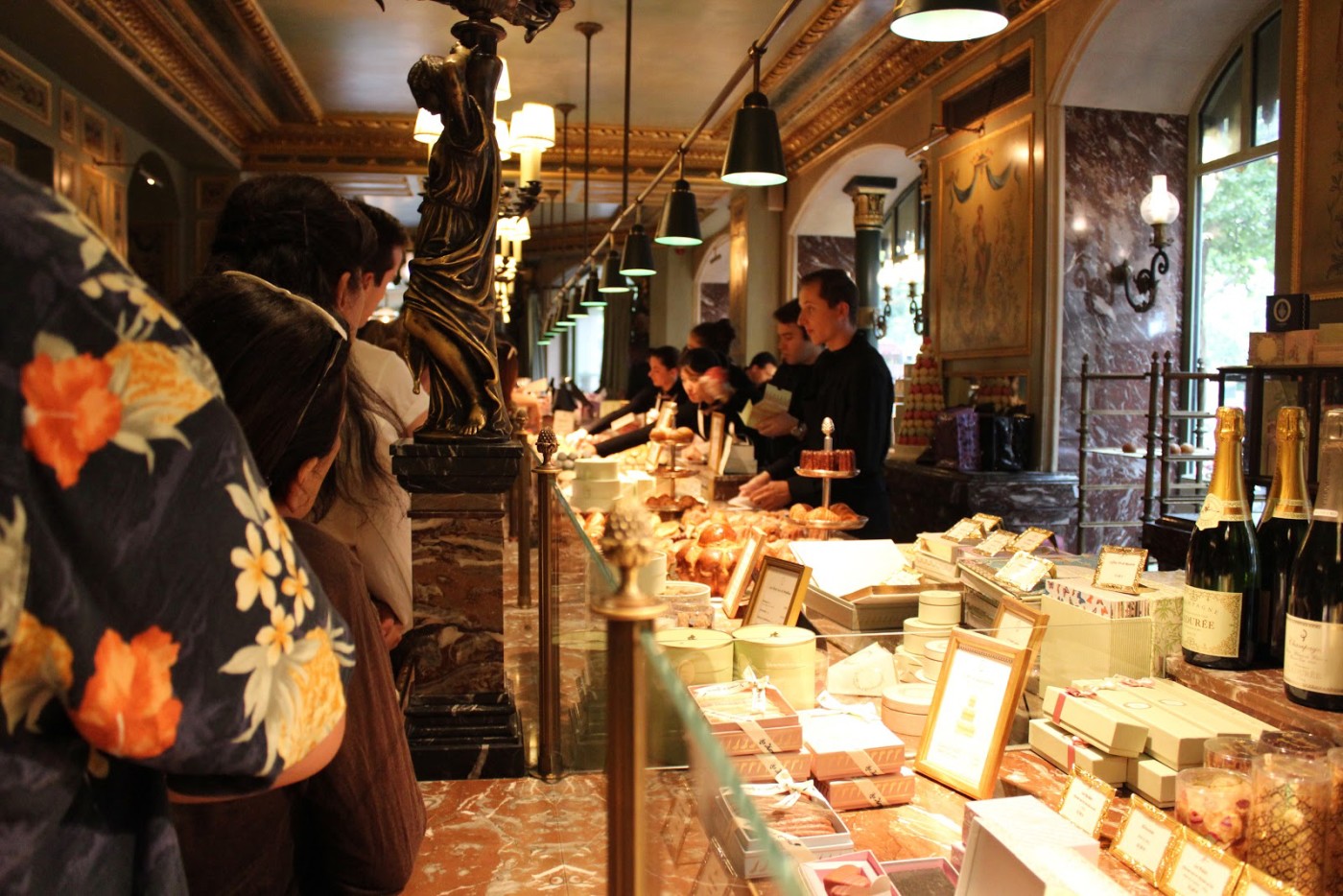 champs elysees laduree paris