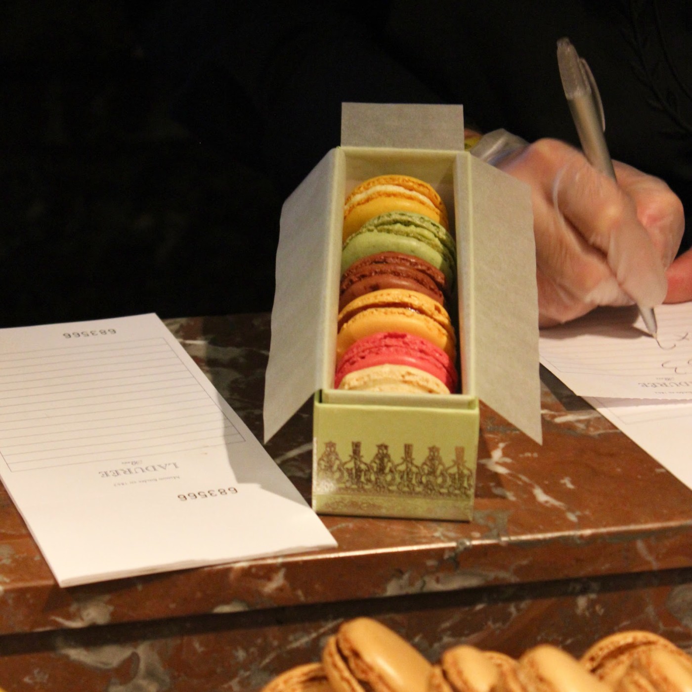 champs elysees laduree macarons paris