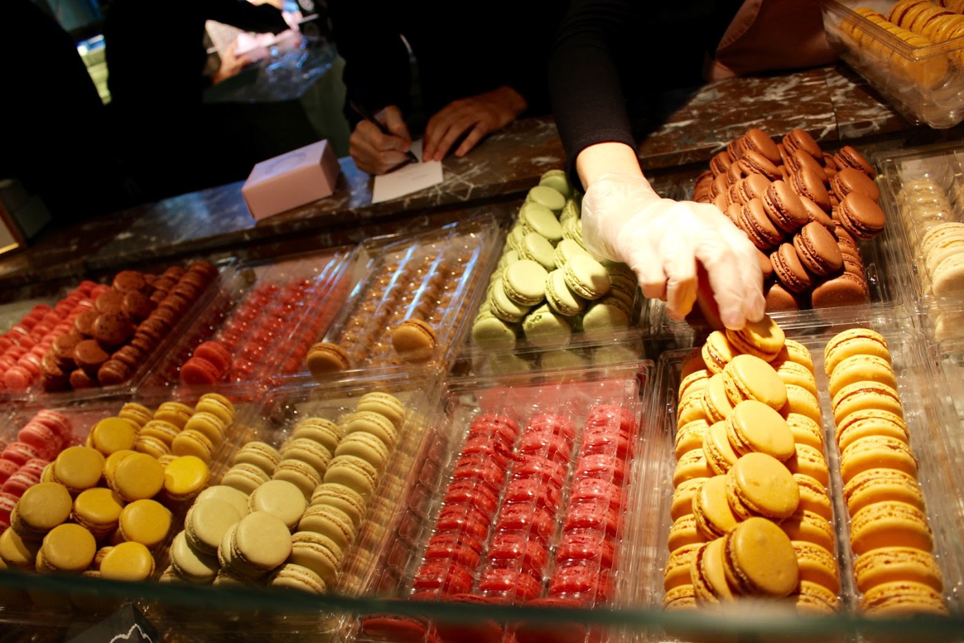 champs elysees laduree macarons paris