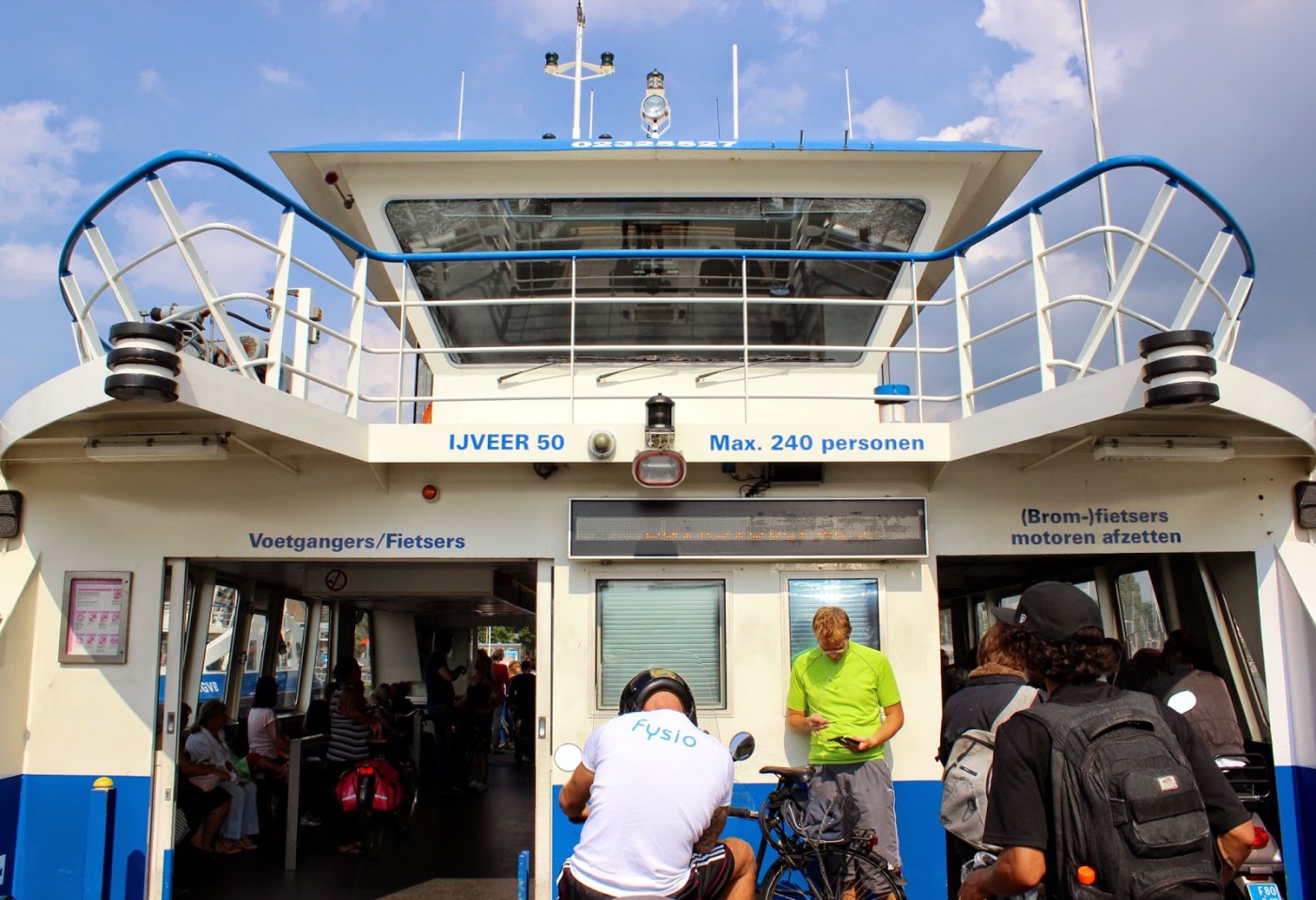 ferry ride north noord amsterdam