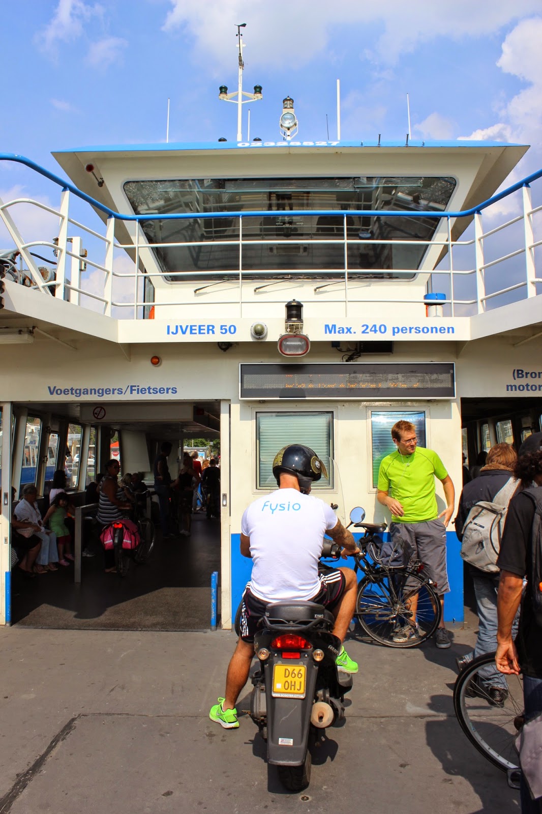 ferry ride north noord amsterdam