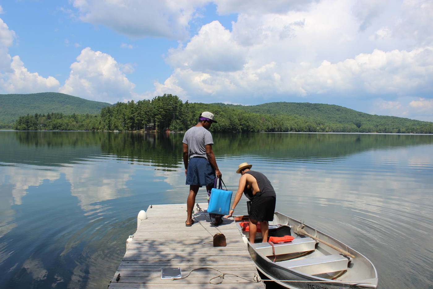 maine lake life