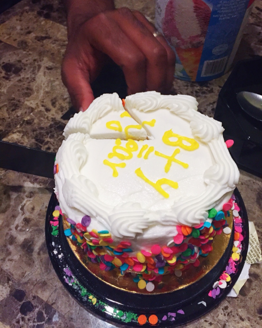 one year anniversary cake