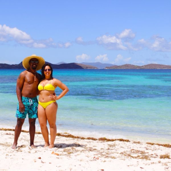 Booty And The Beach In St. Thomas, USVI