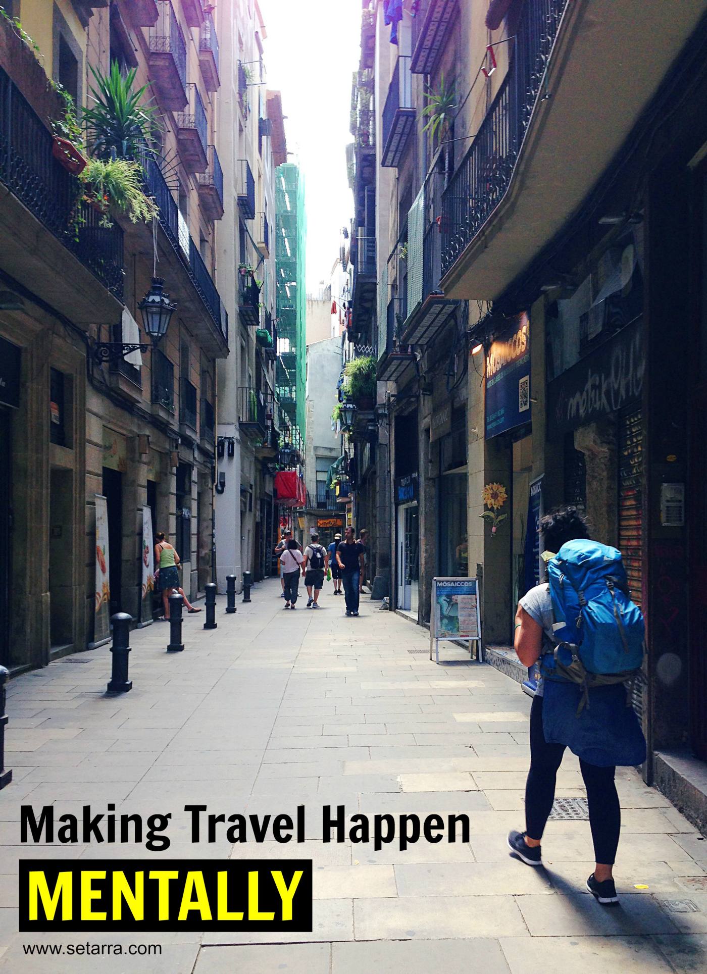 Making Travel Happen Mentally