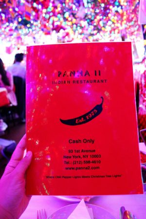 All Of The Lights At Panna II in NYC - Setarra