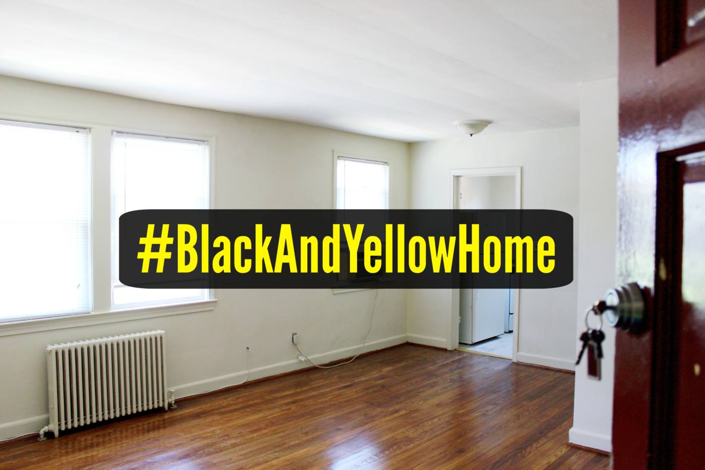 #blackandyellowhome