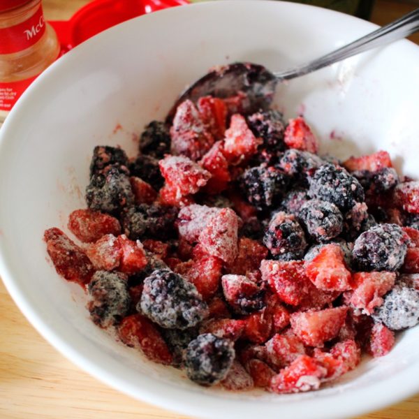 Strawberry Picking Season + A Simple Berry Crumble Recipe